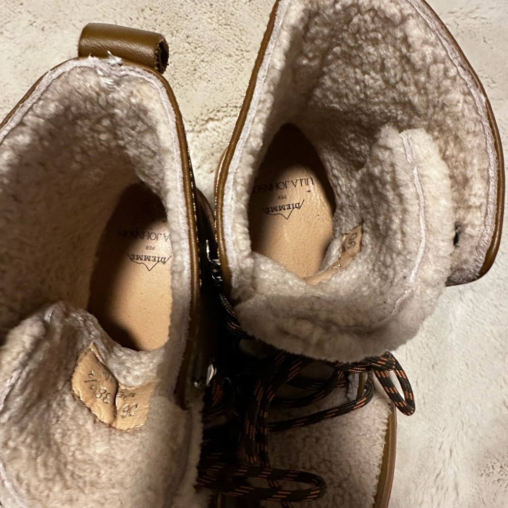 Ulla Johnson Enta Shearling Down Boot - Picture 5 of 5